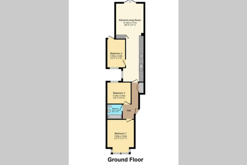 Contemporary 3 Bed Apartment In Hendon Central. Exterior photo